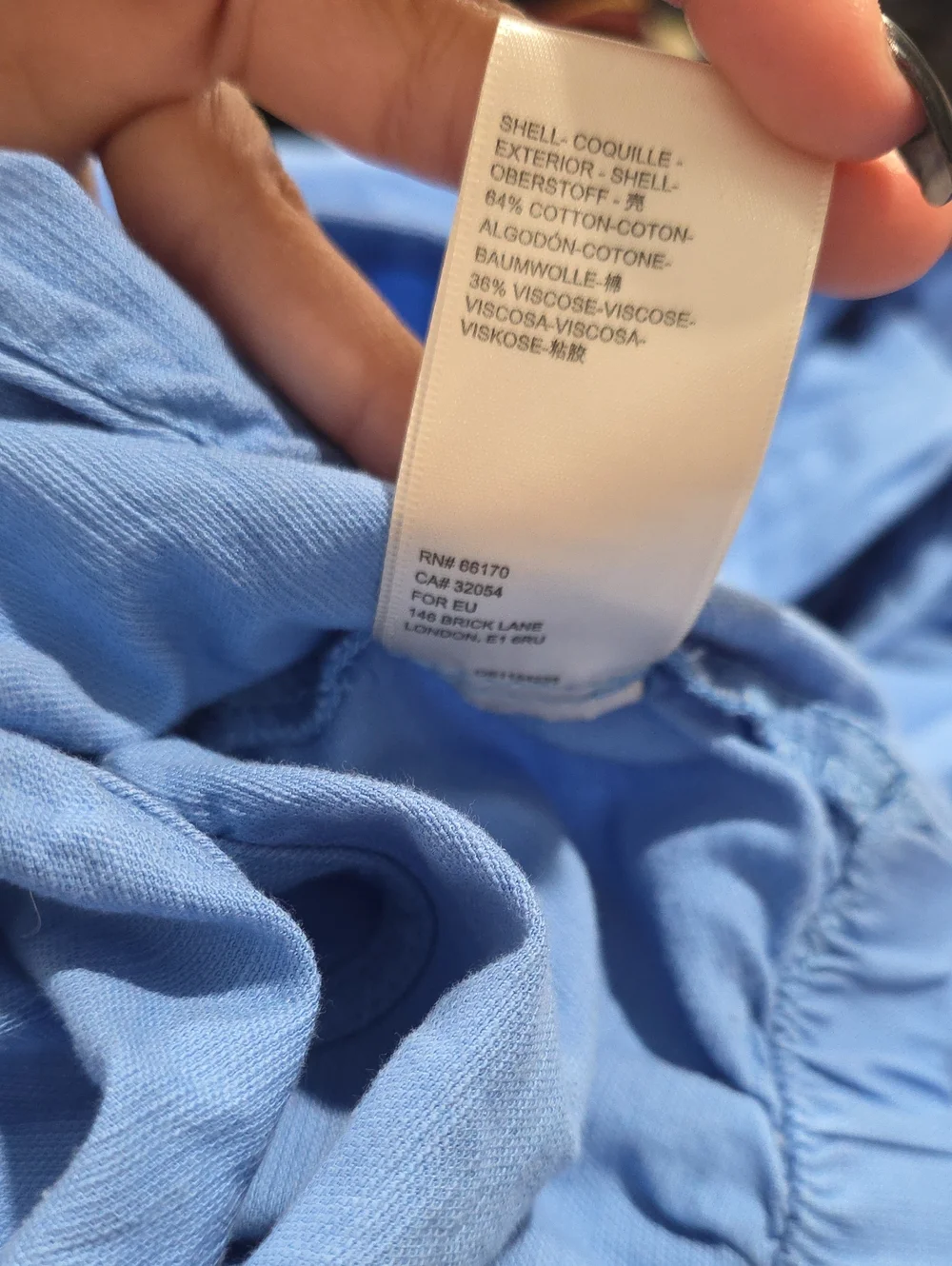 Free People Bright Blue Wide-Leg Pull-On Pants